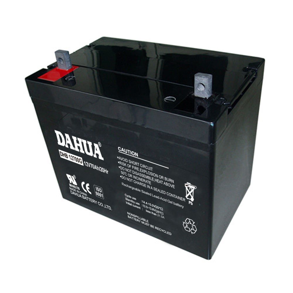 Dahua 12V 70ah Gel Solar Battery for Solar Systems
