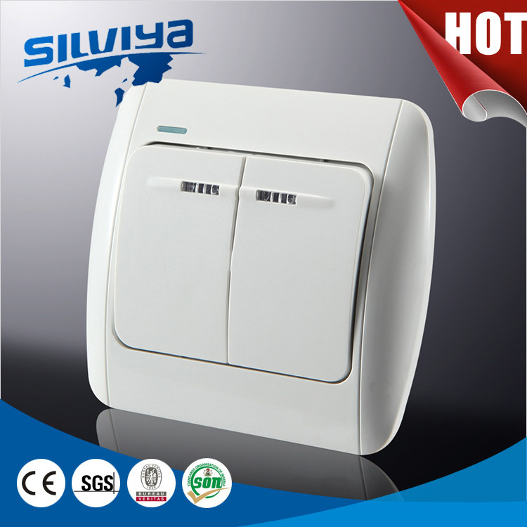 European Style Two Gang Electric Light Switch