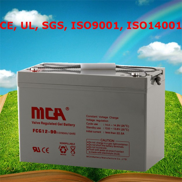 Solar Battery Cell 12V Battery 90ah