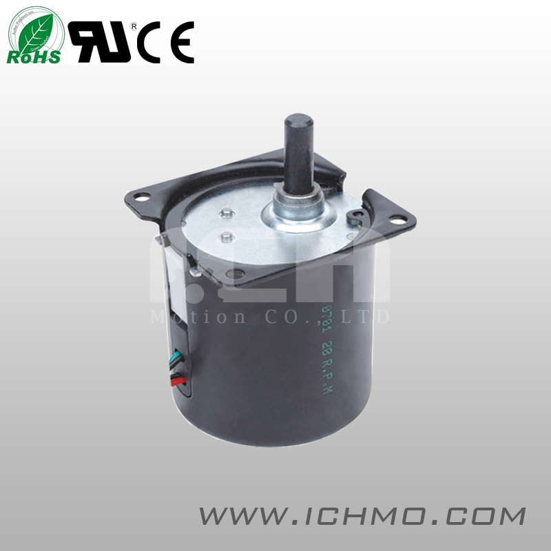 AC Reversible Synchronous Motor with Low Noise