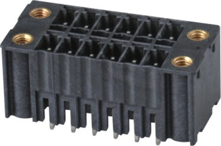 High Temperature Resistance Pluggable Terminal Block (WJ15EDGVHBM-THT)