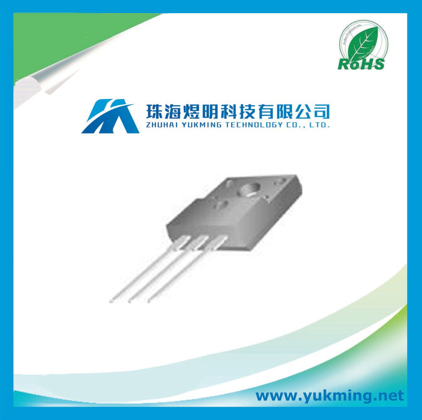 Transistor Electronic Component of 600V N-Channel Mosfet Fqpf5n60c