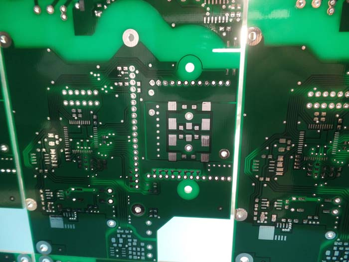 Normal PCB Double Sided Board 1.50-1.60mm Thick Green Soldermask