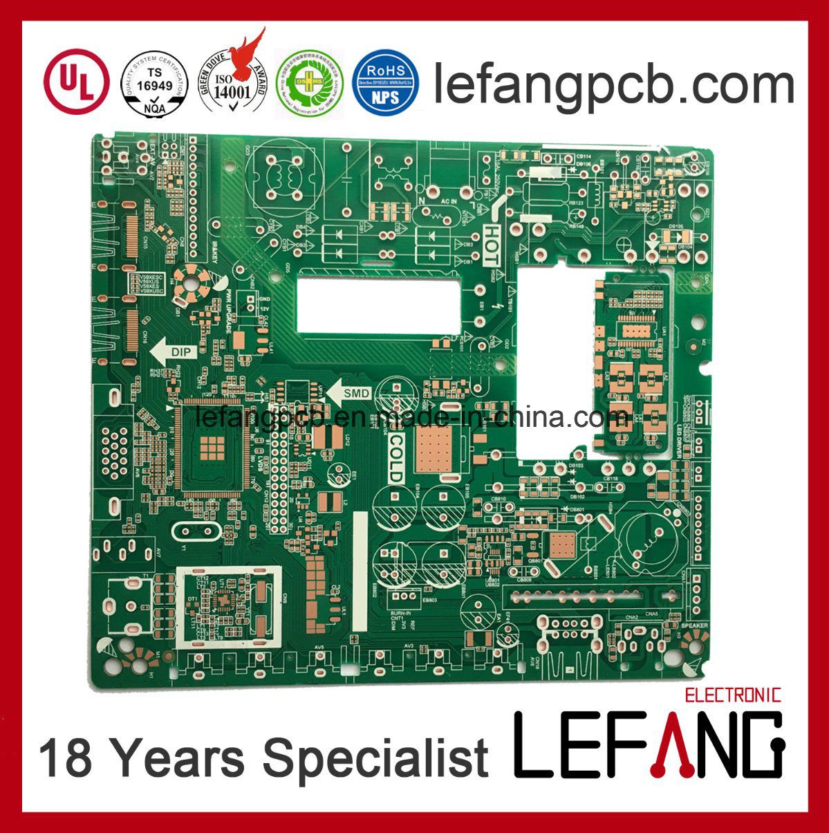Bare PCB Circuit Board with Free Sample
