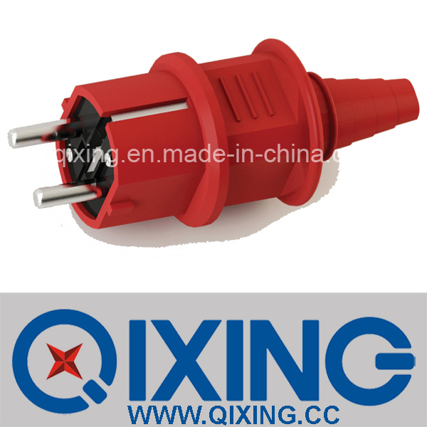 16A 230V 2p Industrial Schuko Plug (QX10839)