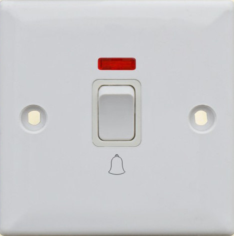 British Standard Door Bell Wall Switch E