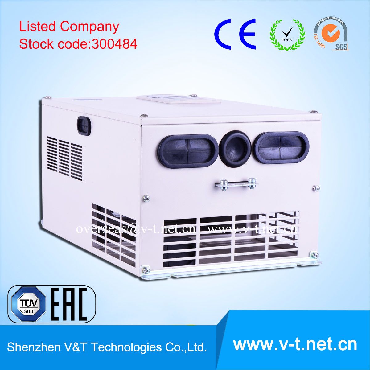 V&T E5-H Universal Use Vector Control VFD/VSD/AC Drive 5.5kw - HD