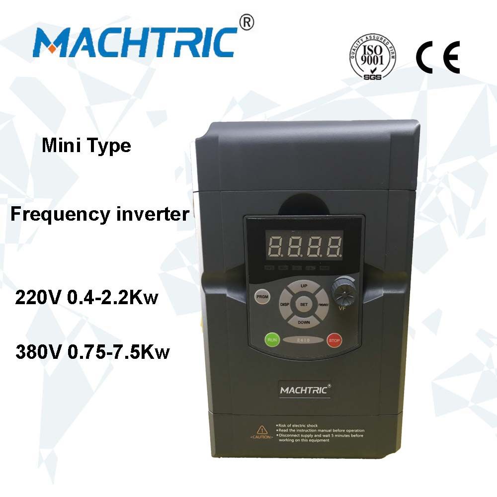 Hot Sale Three Phase 380V/220V 0.4-7.5kw Frequency Inverter VFD