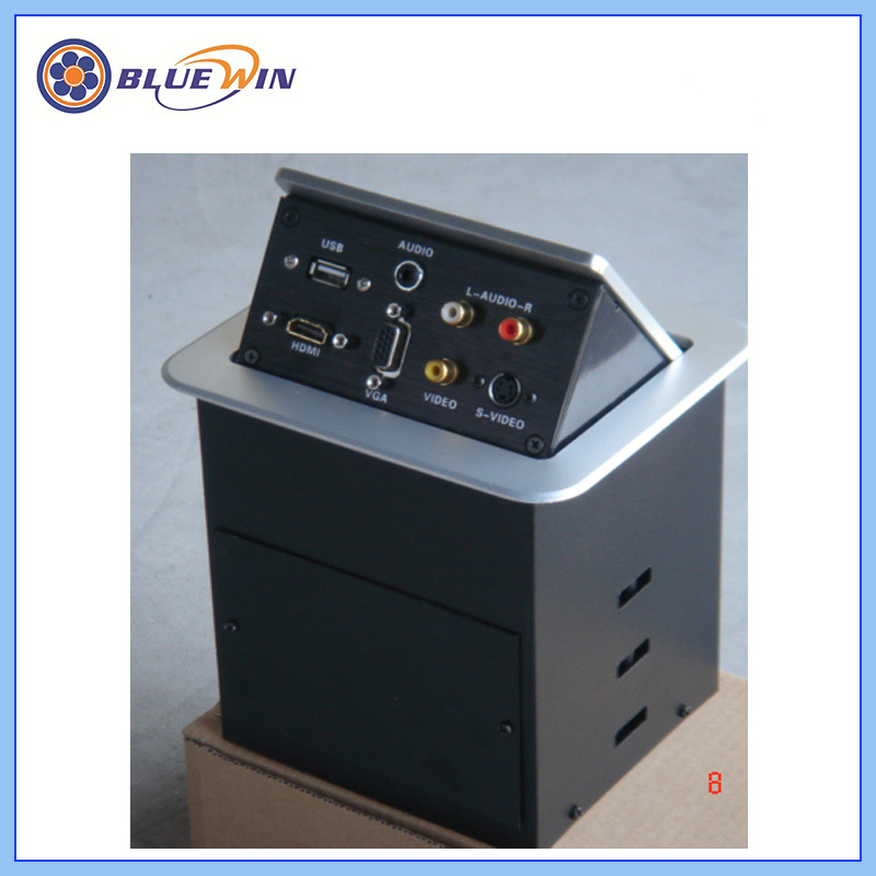 Hidden Table Multimedia Connection Box