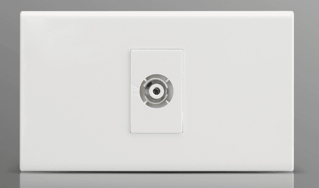 1 Gang TV Socket Coaxial Outlet for TV Cable