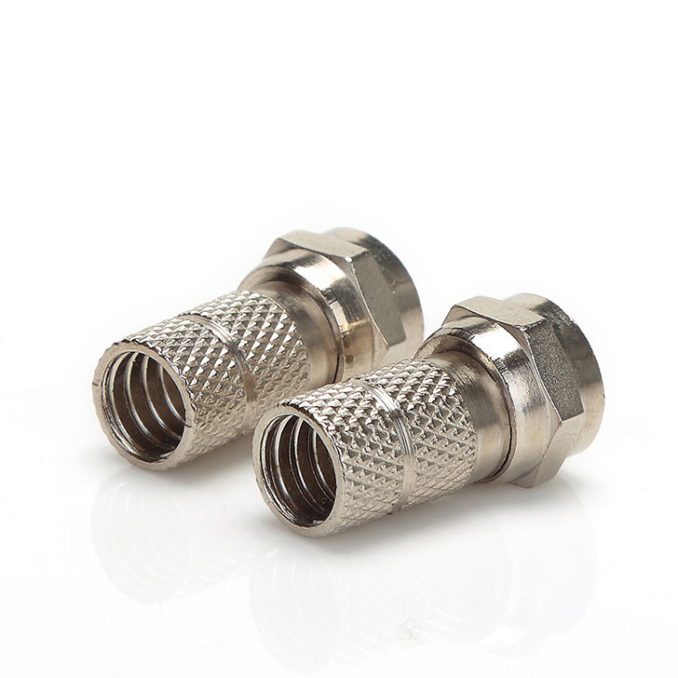 RG6 F Thread Self-Tightening Type Connector