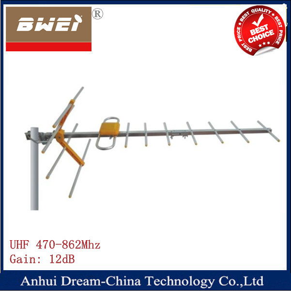 UHF Outdoor TV Antenna HDTV 9 Element
