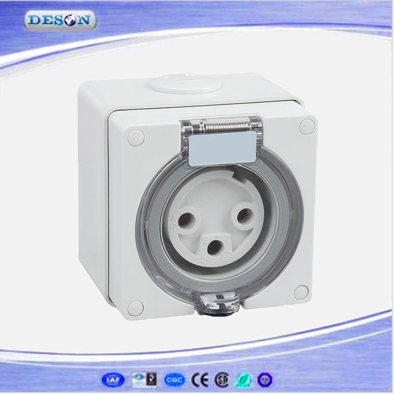 IP67 3pin 10A/15A/32A Australia Standard Waterproof Industrial Socket