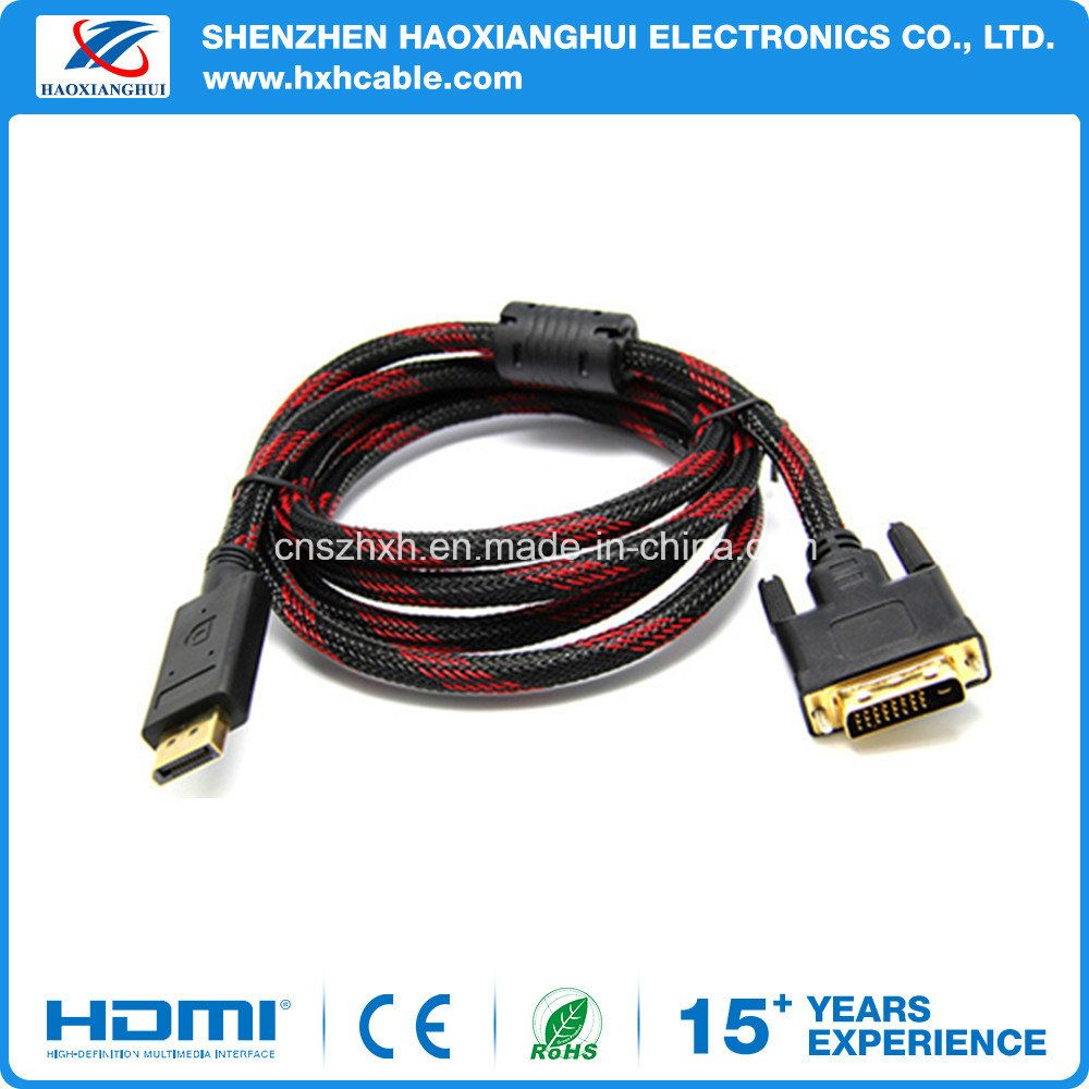 Hot Sales Dp to DVI to AV Adapter Converter Cable