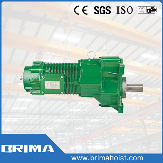 Brima 0.75kw Crane End Carriage Motor / Geared Motor