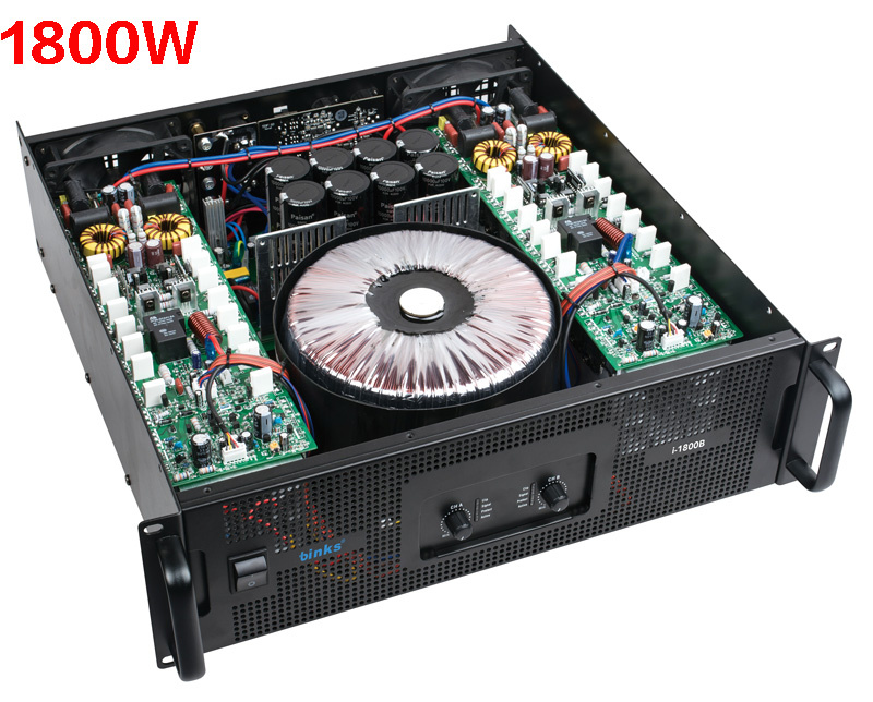 1800W 2-Channels Professional Power Audio Amplifier I-1800b