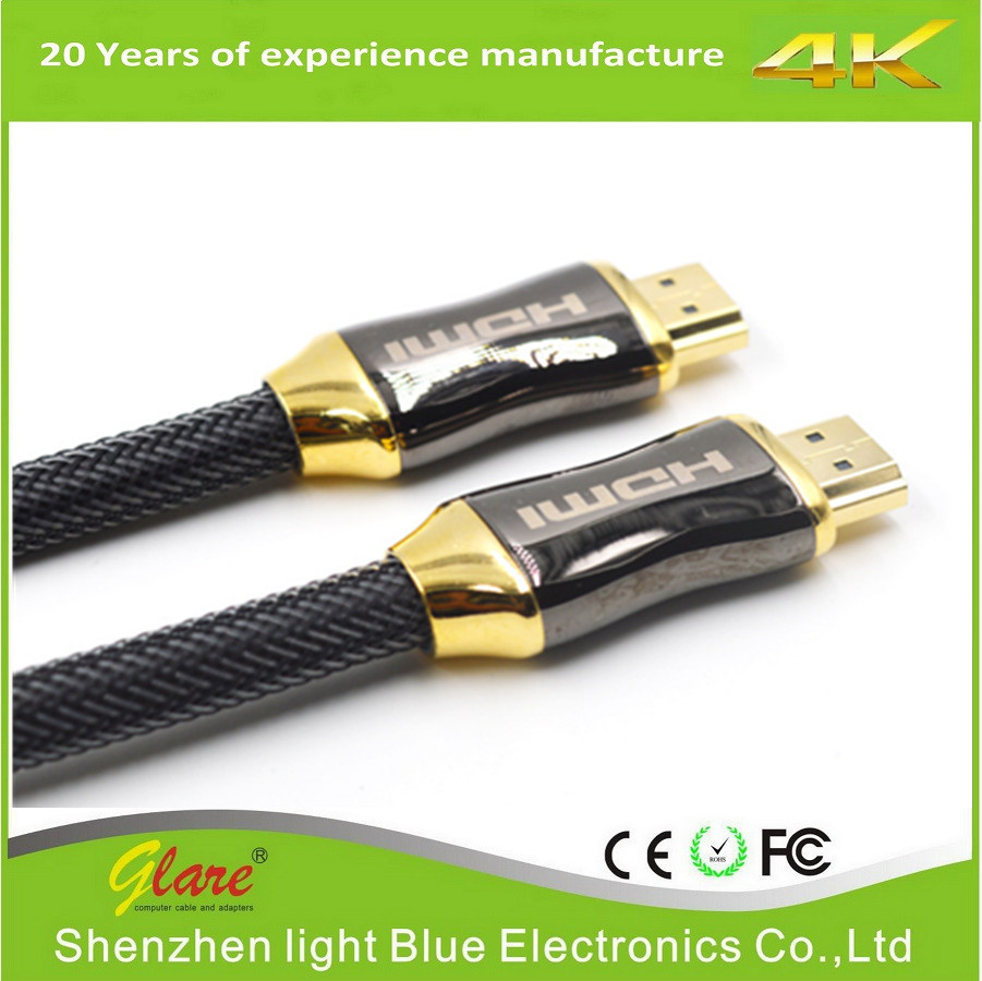 Metal HDMI to HDMI Computer Cable