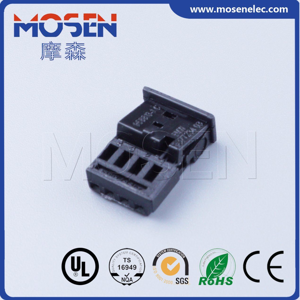968813-1 BMW Connector Automobile Data Recorder Connector LED Plug Female Connector