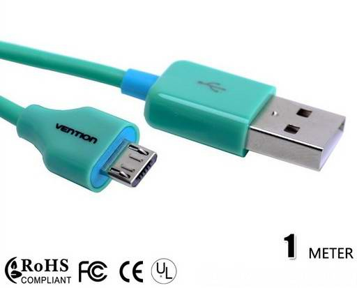 Micro USB 2.0 Cable for Samsung Cellphone Tablet PC