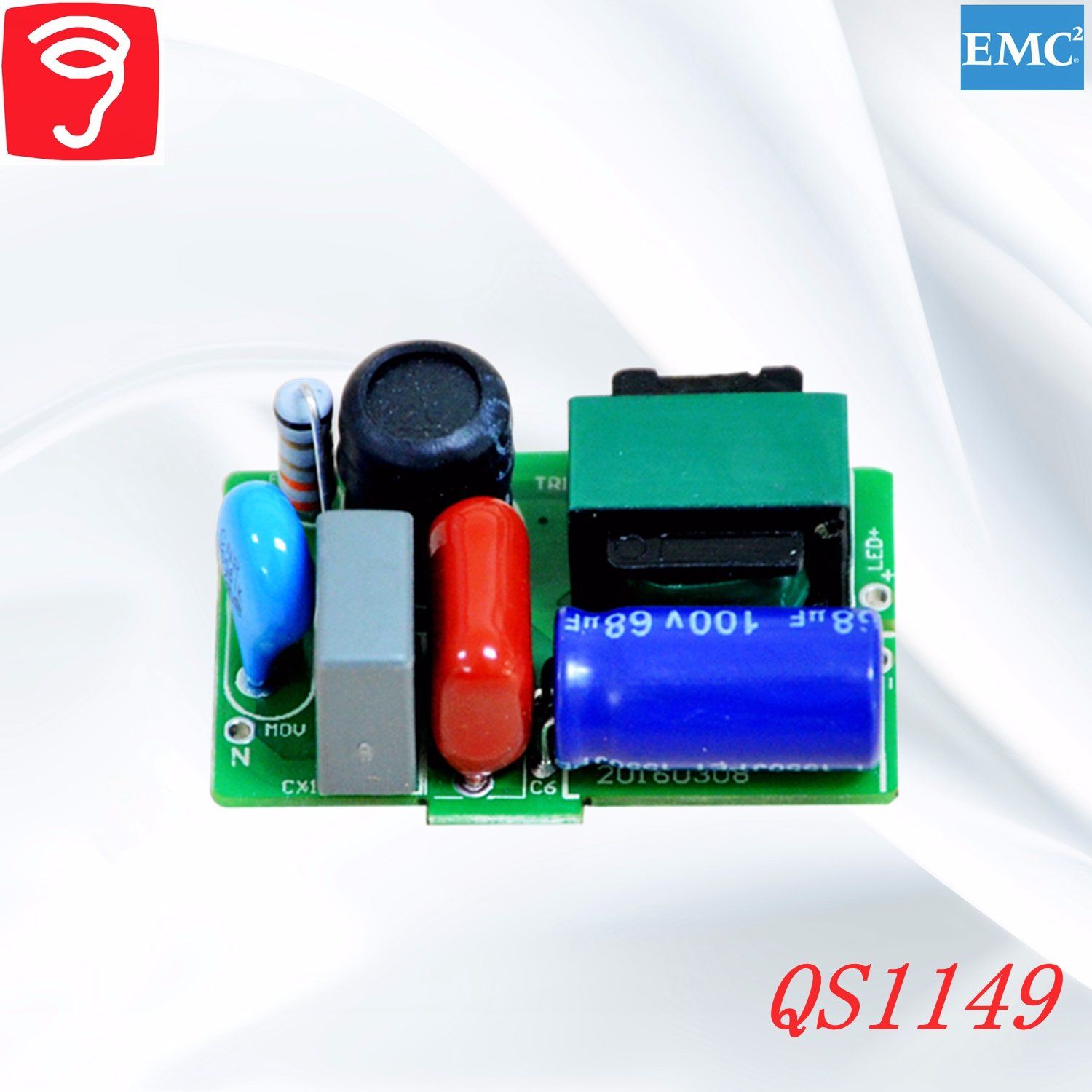 8-20W Non-Isolated Plug Fuorescent Lamp Driver with EMC QS1149