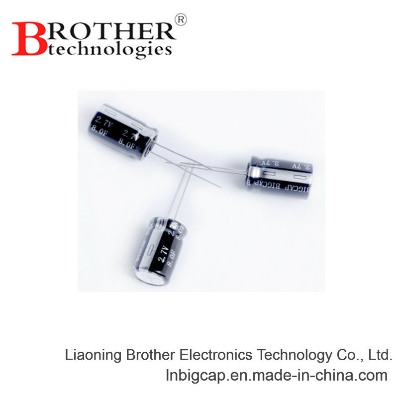 2.7V 3.0f Super Capacitor with ISO Certification / RoHS