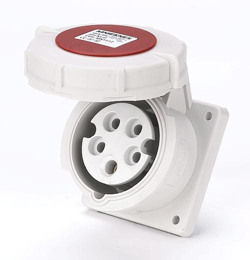 16A/3P+N+PE/IP67 Panel mounted socket (MN1532)
