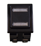 on-off-on, 3 Positions, Waterproof Over The Panel Rocker Switch