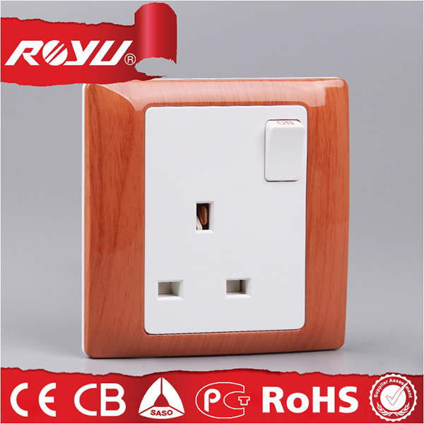 250V 13A Switch Socket Outlet, Universal Wall Mount Socket Outlets