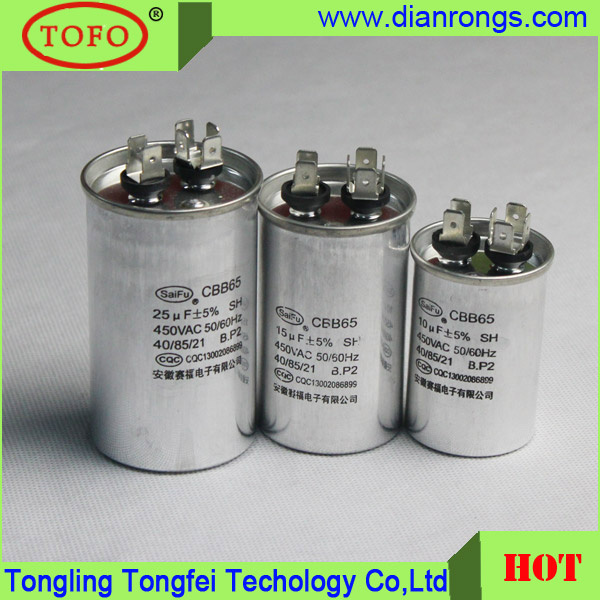 Motor Running Capacitor for Air Conditioner (CBB65)