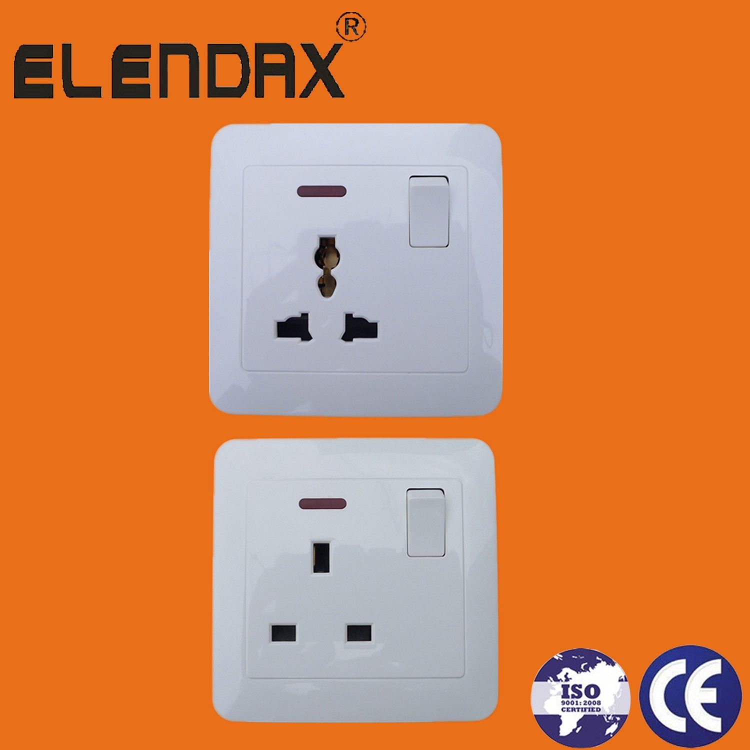 BS 13AMP Wall Socket Switch