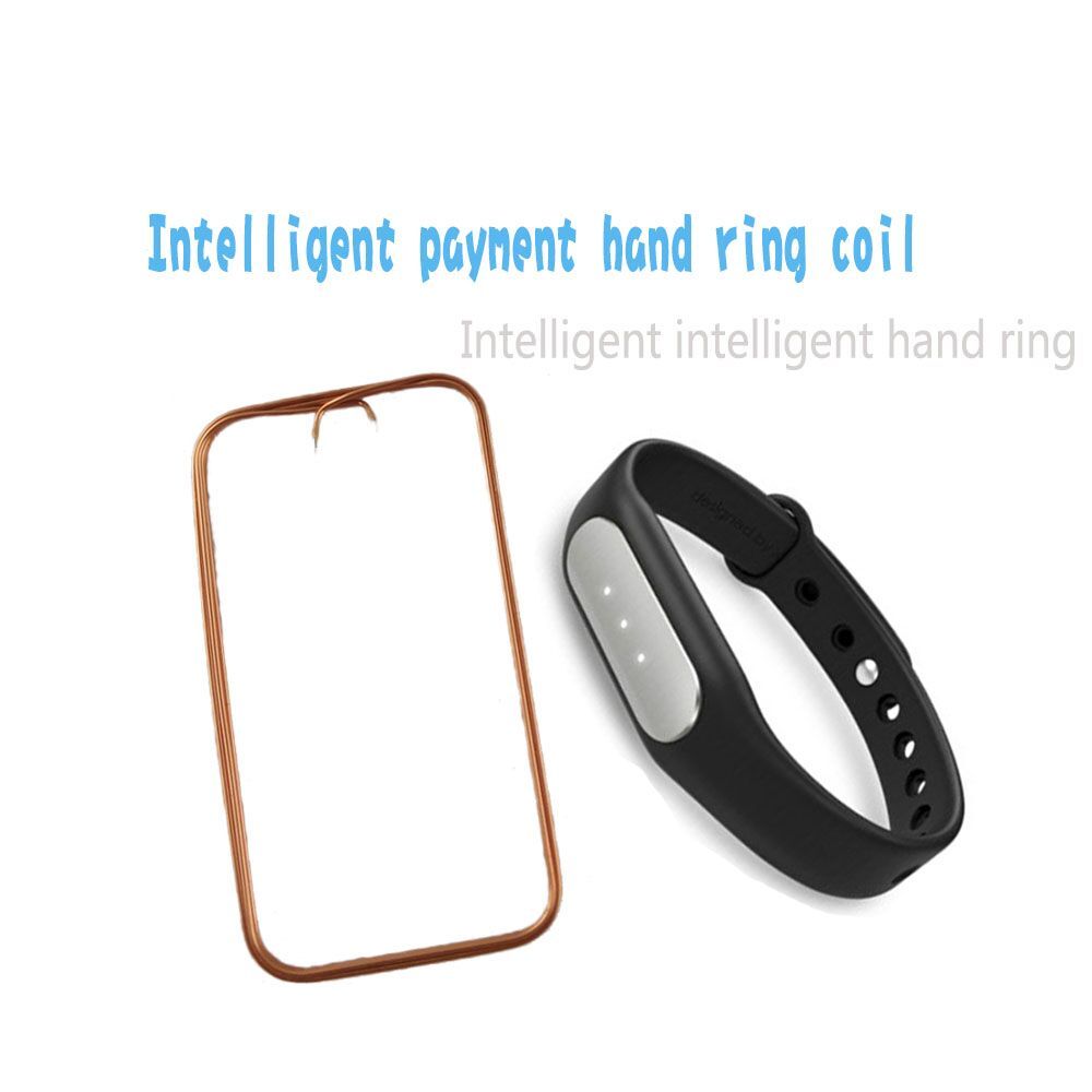 1.1 Uh RFID Copper Coil Inductor Coil for Pay Bracelet