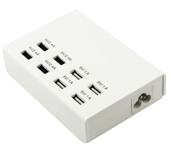 USB Socket with 8 Ports