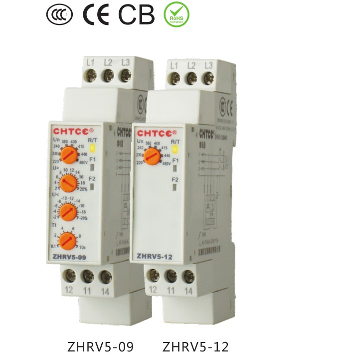 Zhrv5-03~12 Phase Sequence, Overvoltage & Undervoltage Protection Relay