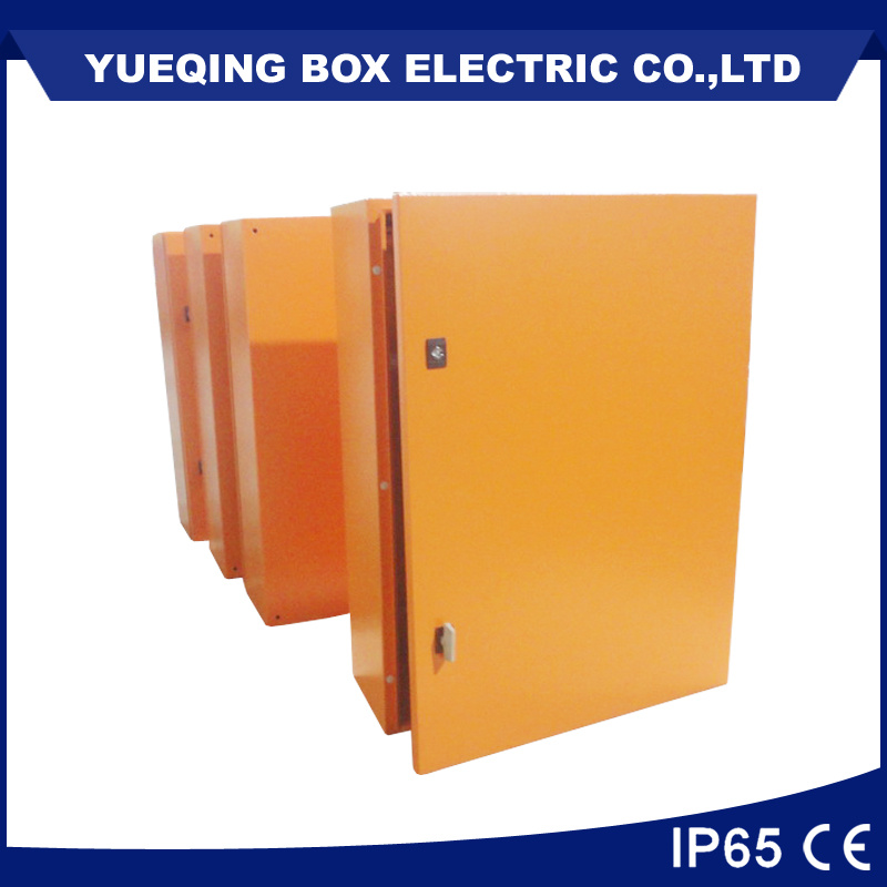 Orange Color Multi Purpose Metal Enclosure IP65