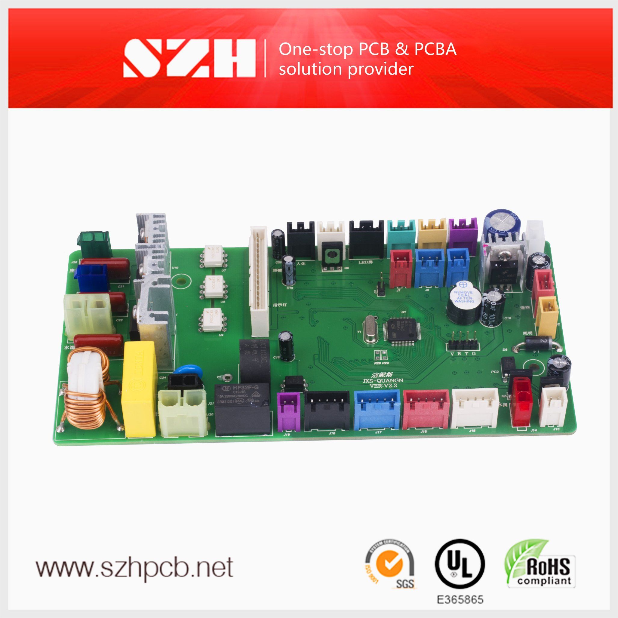 Cusom Designed Automatic Bidet PCBA Board Assembly