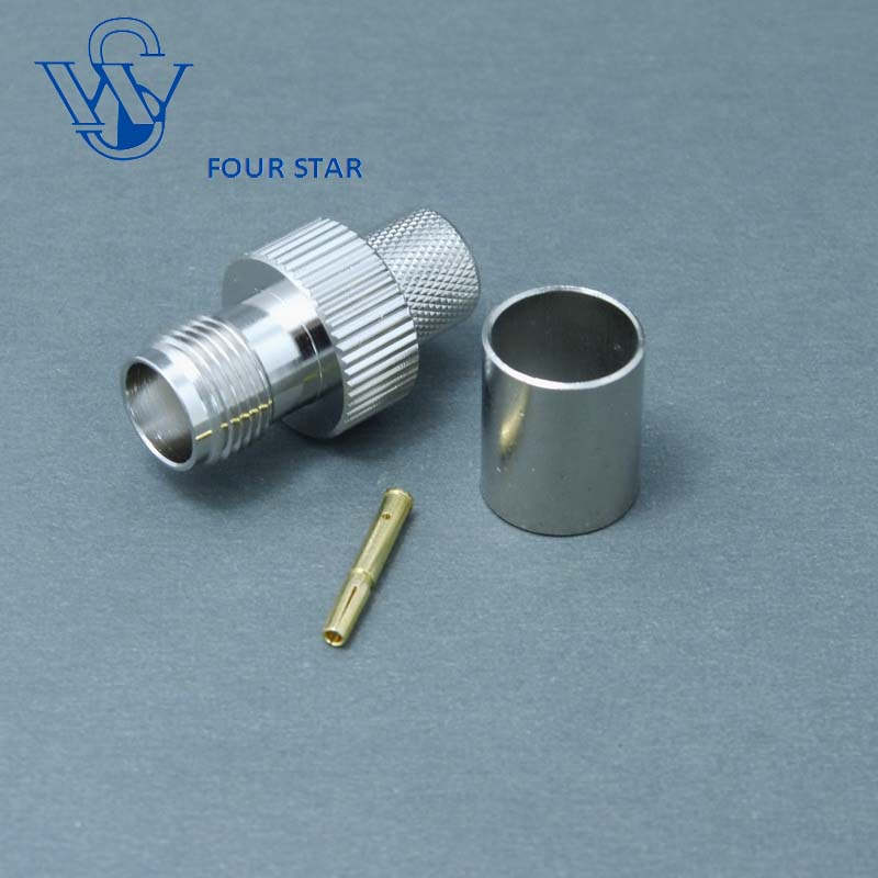 LMR400 Cable Female Jack Crimp RF TNC Connector