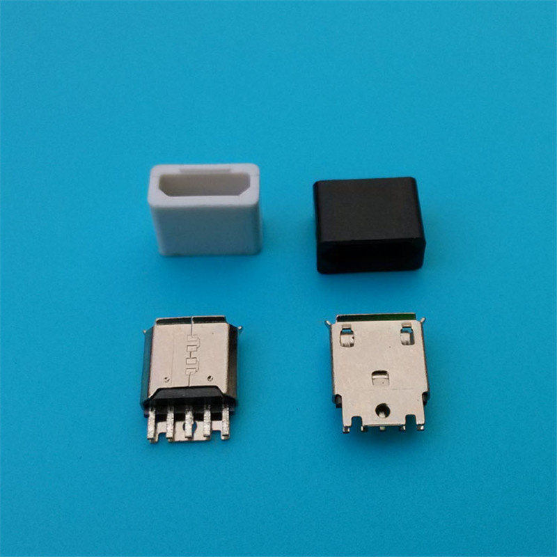 A Type Terminal Micro USB B 5 Pin Connector