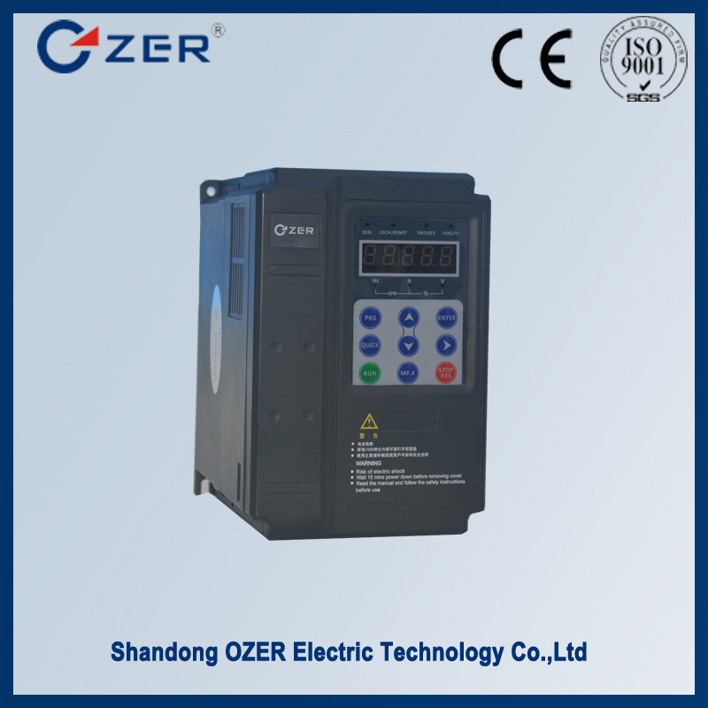 Qd800 Series Single Phase Frequency Converter 0.2-3.7kw 220V for Industry