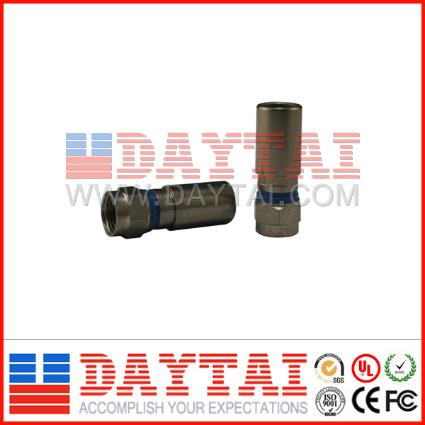 Rg59/RG6 CATV Compression Connector a