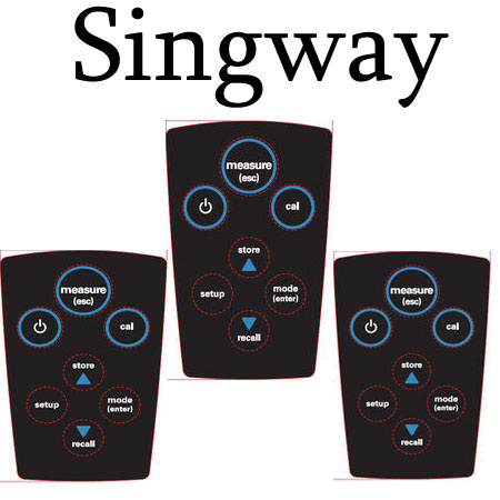 Singway Custom Membrane Switch Overlay Panel for Smart Home