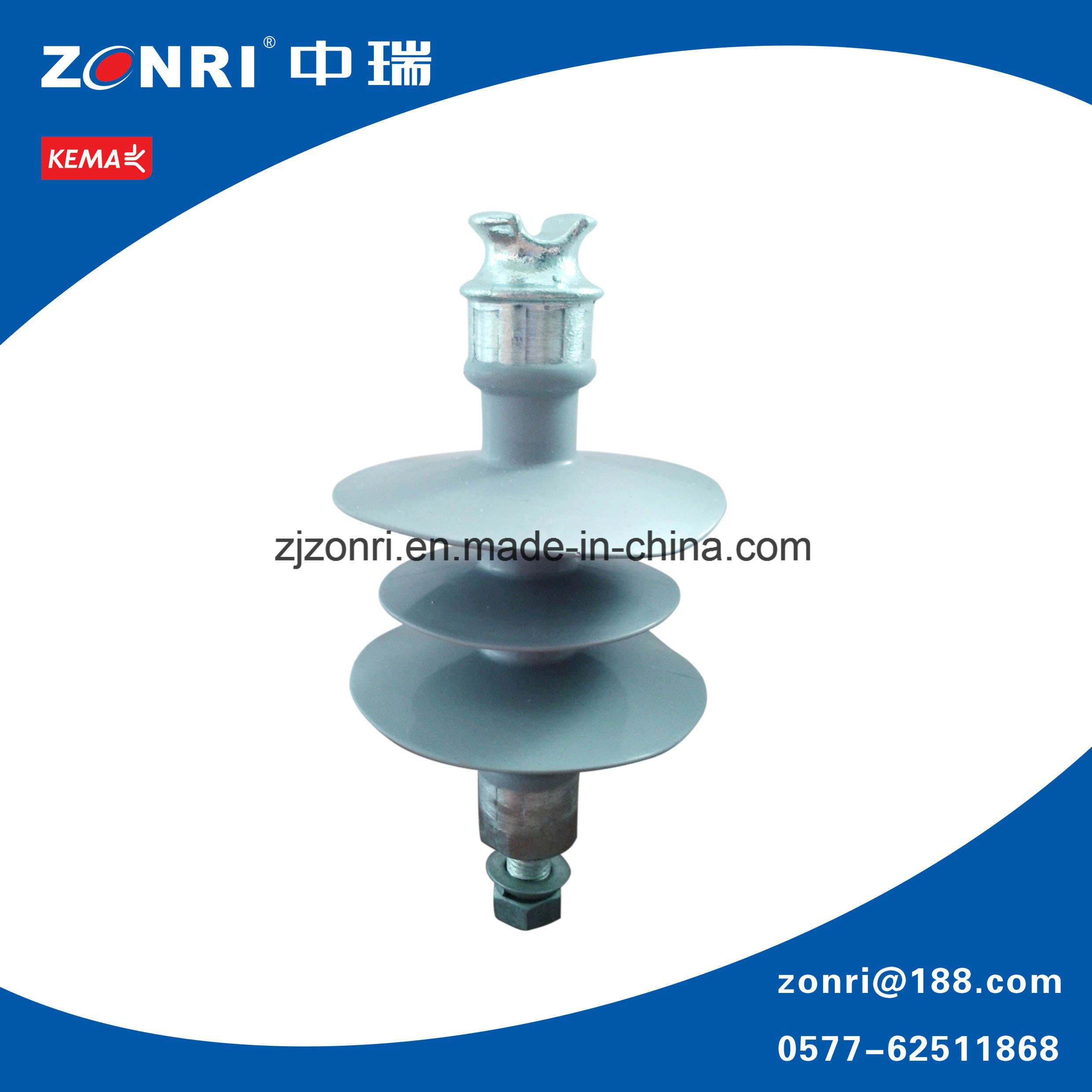 Grey Color Polymer Insulator 11kv-500kv Line Use