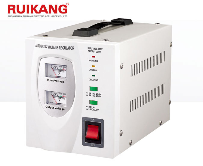 AC Voltage Regulator with Meter Display for Appliance