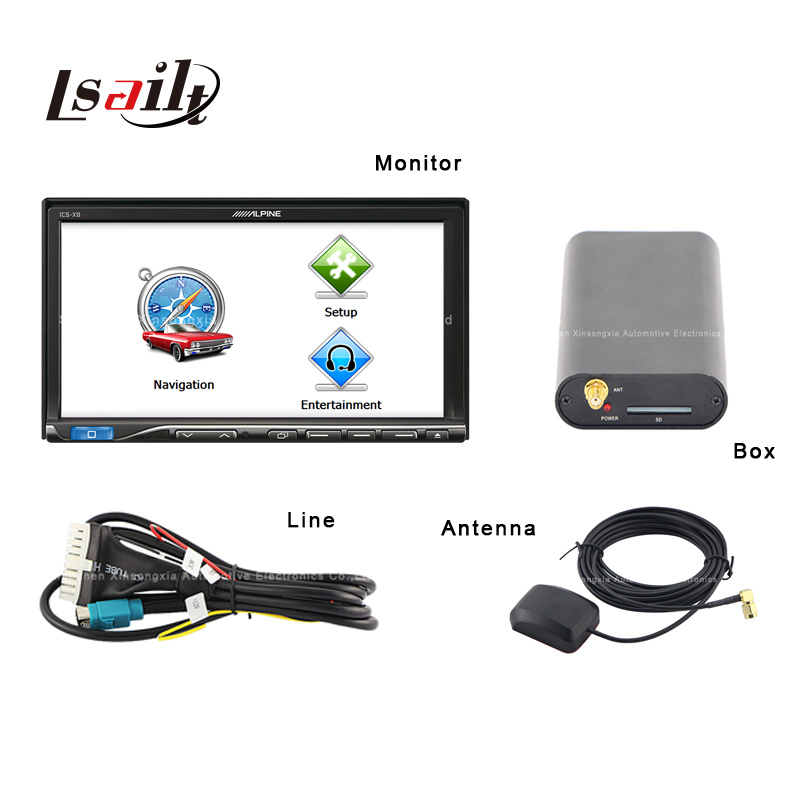 Hot! ! High Quality GPS Navigation Box for Alpine