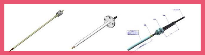 Rigid Fiber Optic Probe Used in Temperature Measurement