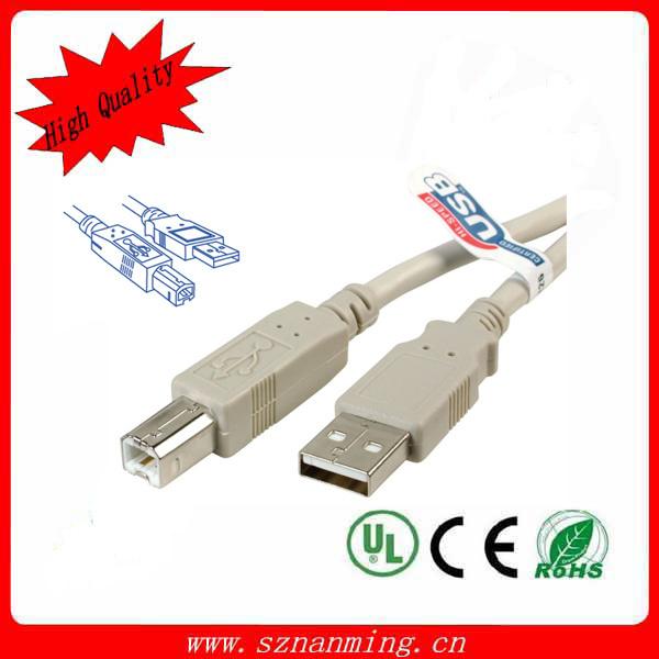 USB 2.0 a Male to B Male Printer Cable