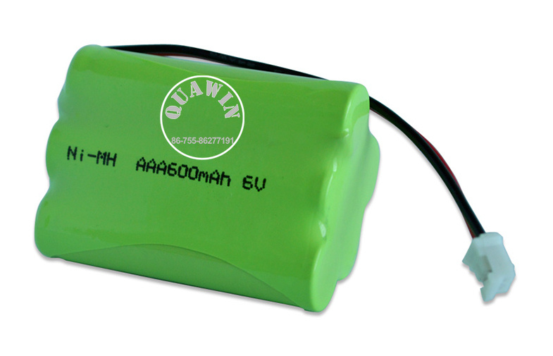 6V 600mAh NiMH Battery Pack
