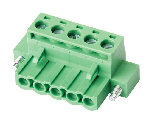 7.62mm Pitch Plug in Terminal Block with Screw
