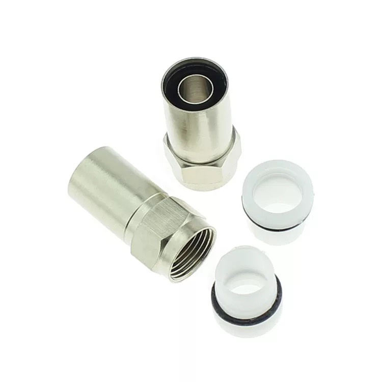Rg59 RG6 Coaxial Cable Compression F Type Connector
