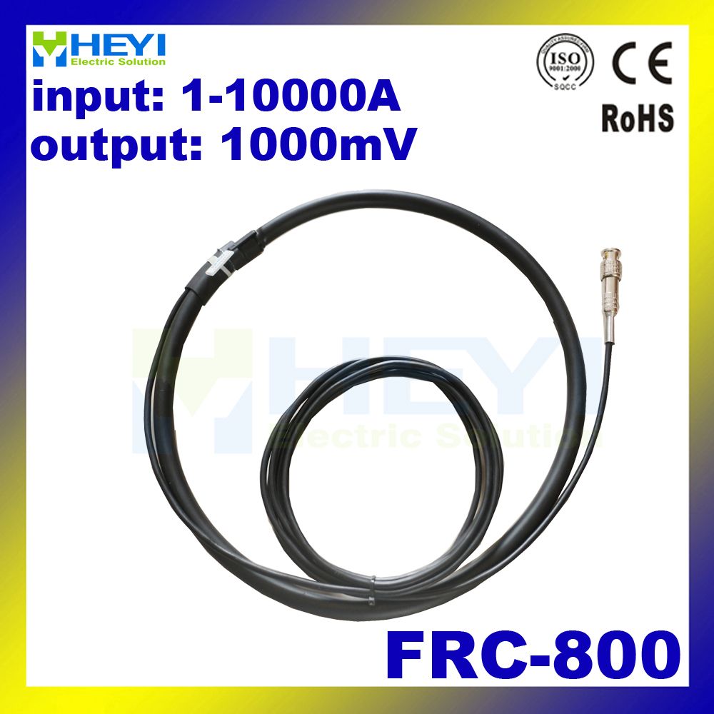 High Current Measurement Frc-800 Flexible Rogowski Coil Sensor Range 1-10000A with BNC Connector with 100mv