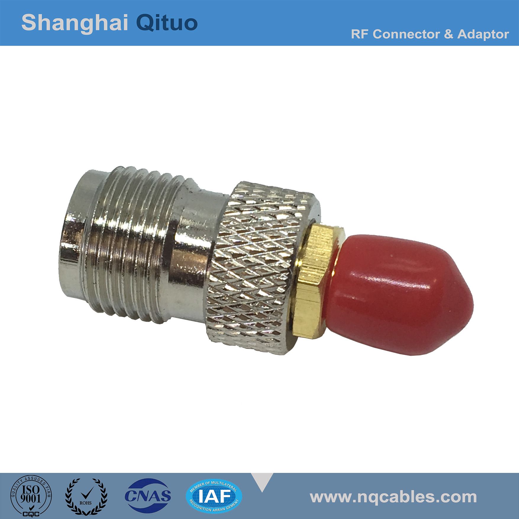 RF Connector Adaptor TNC Female Jack to SMA Female Jack